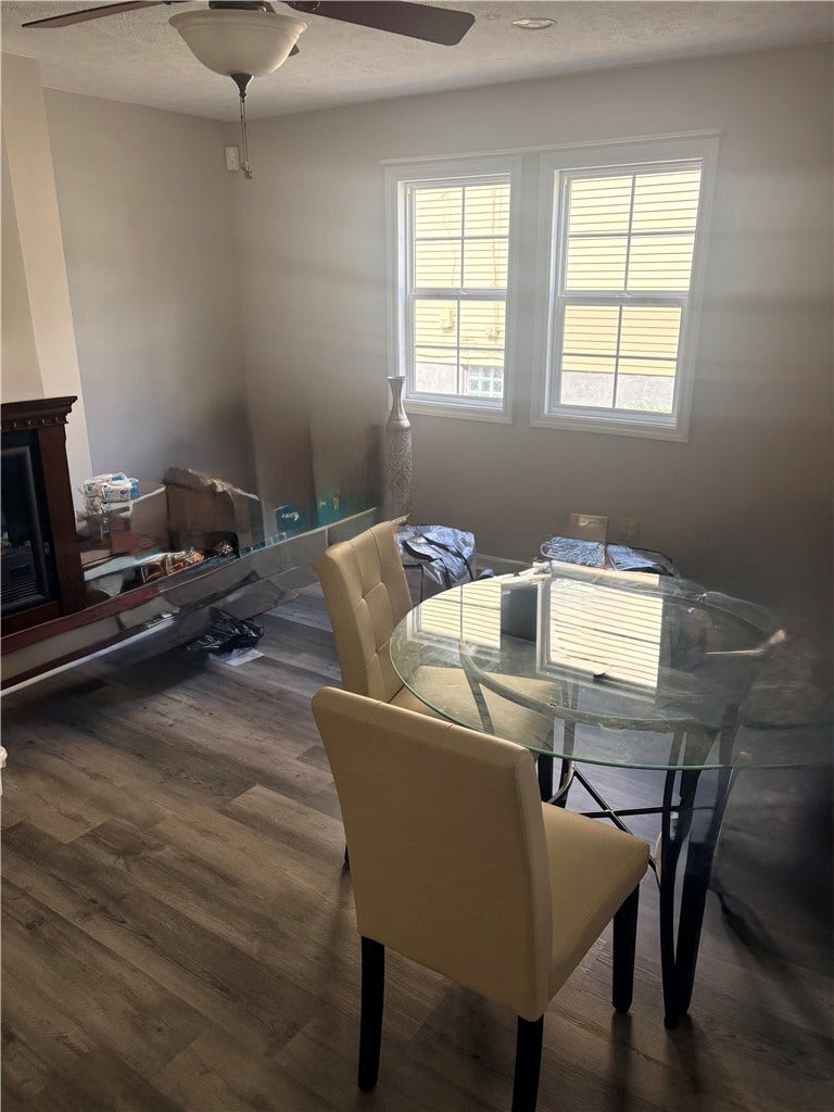 with furniture