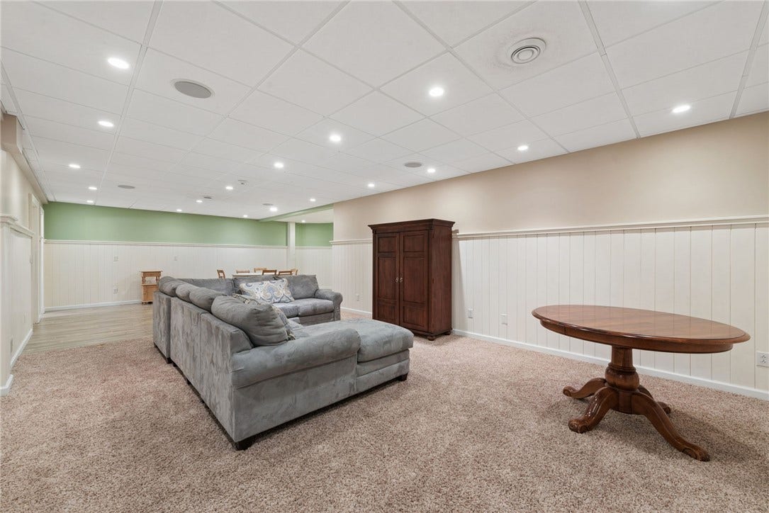 lower level family room
