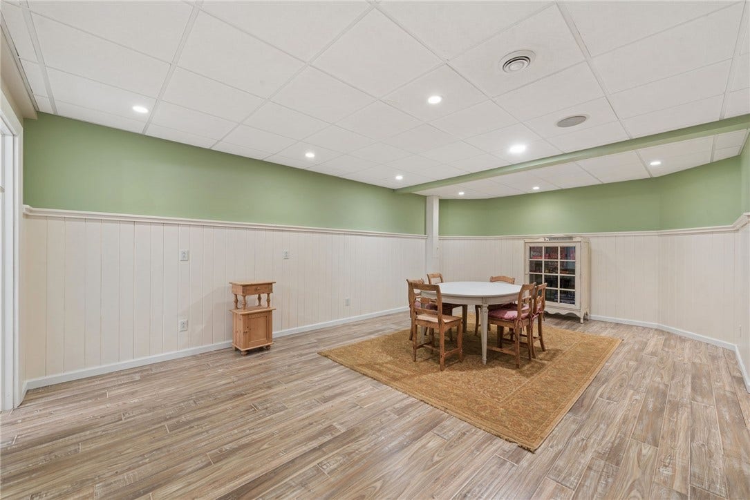 lower level family room