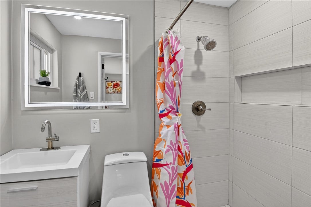 Master Bathroom with shower
