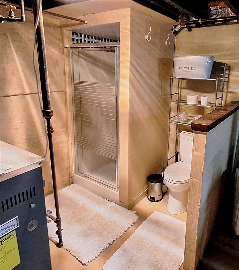 2nd Full Bathroom located in Basement