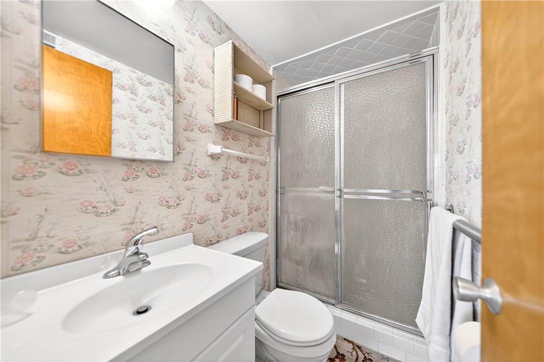 Primary bath with walk in shower