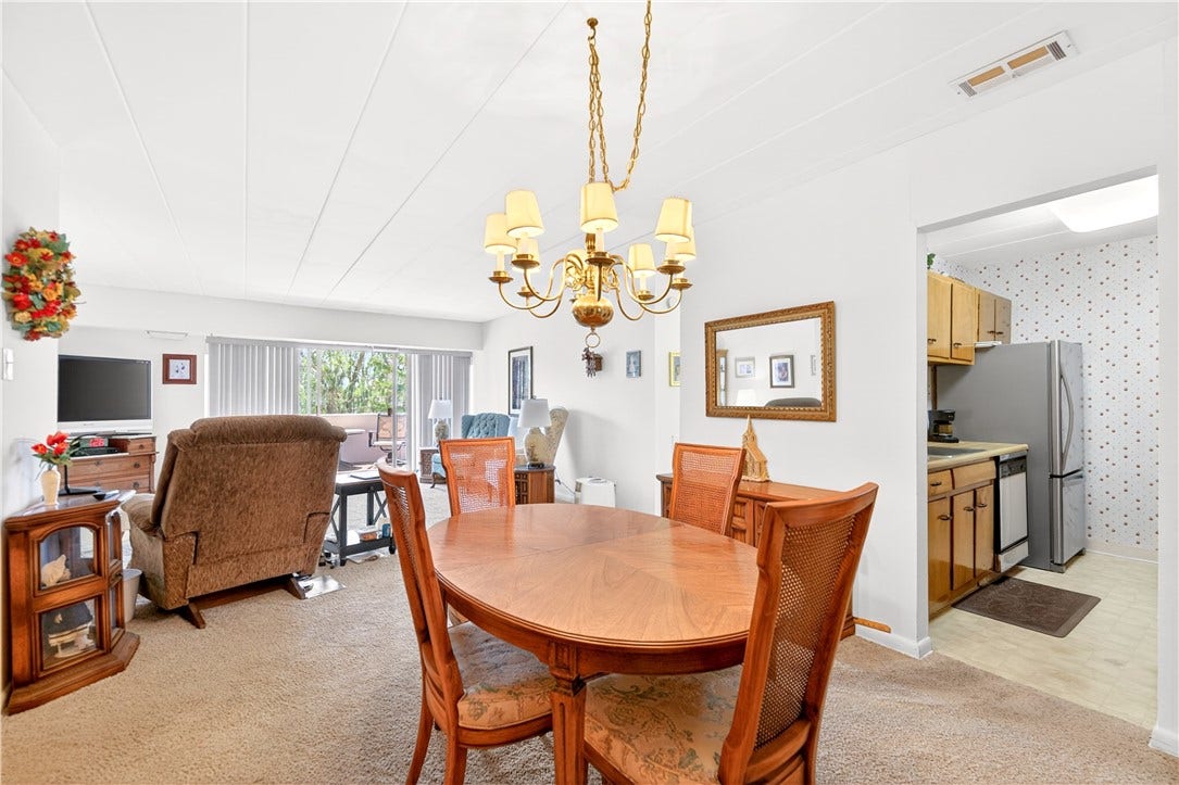 Large dining area