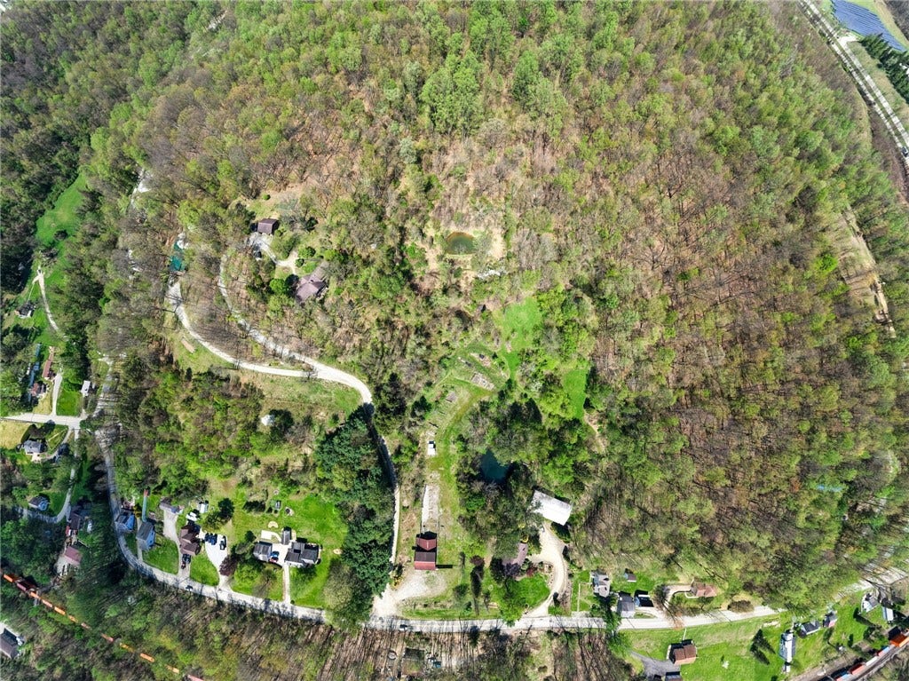 Aerial view of property.