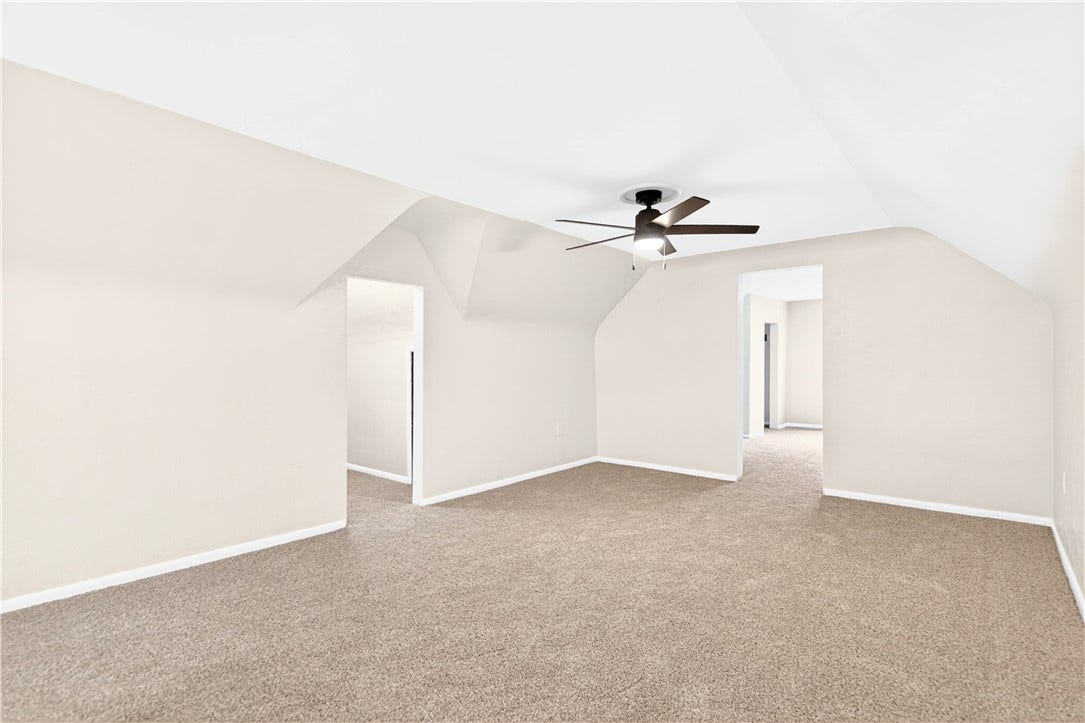 Upstairs versatile bonus room