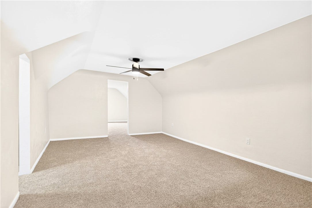 Upstairs versatile bonus room
