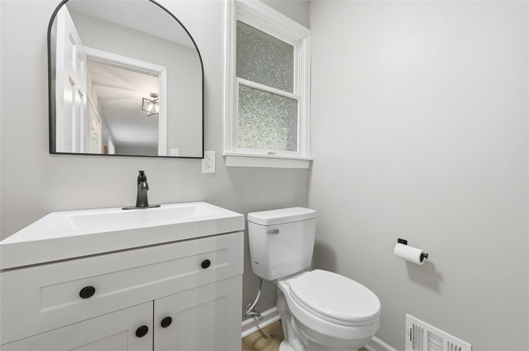 1st floor powder room