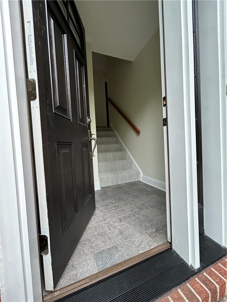 A few steps away from a light and bright open floor plan.