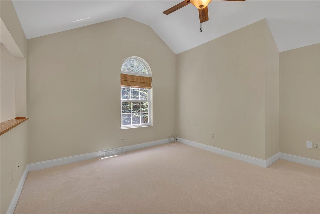 The loft area could be converted into the 4th bedroom.