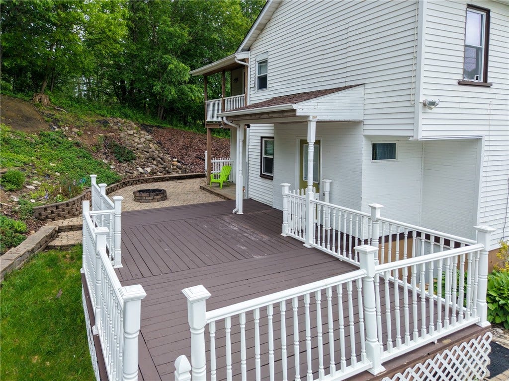 Rear deck