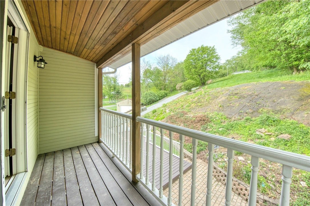 Primary bedroom balcony