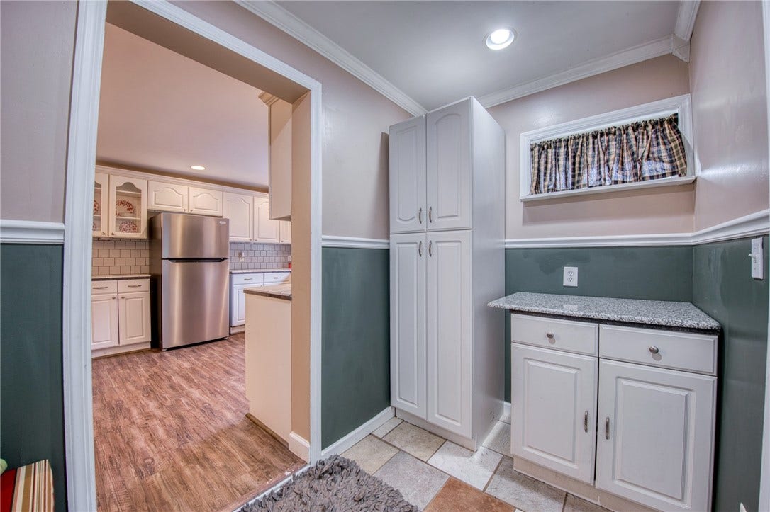 Mud room entryway