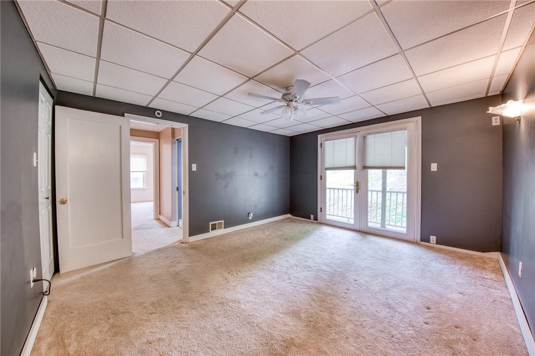 Primary bedroom balcony