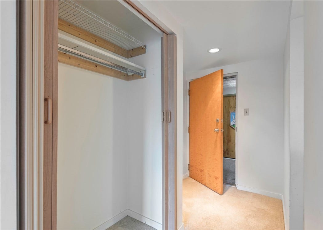 Entrance into unit.