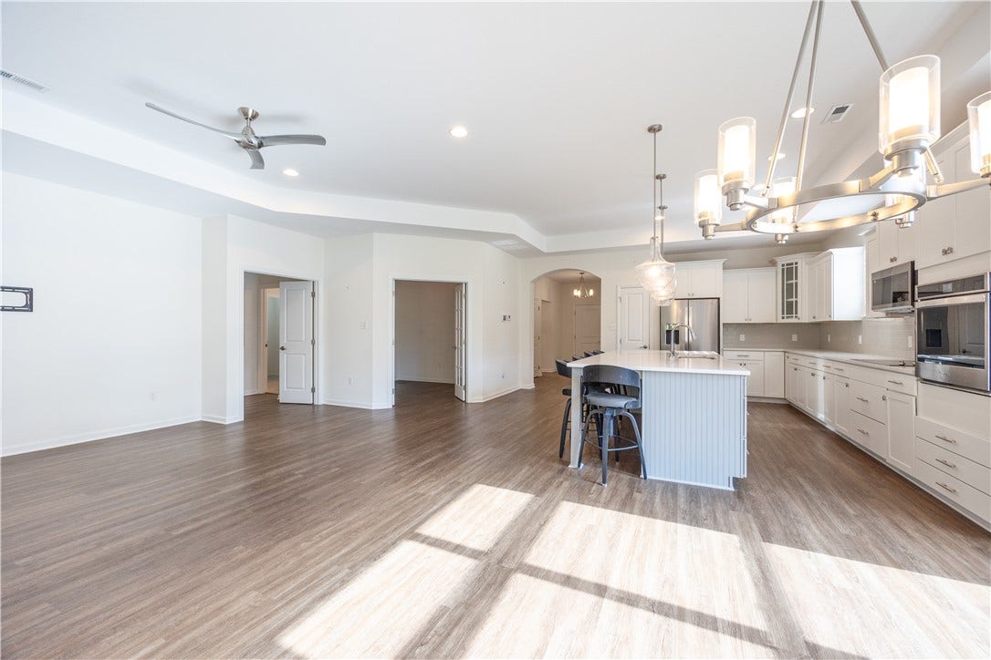 Long view of Living area