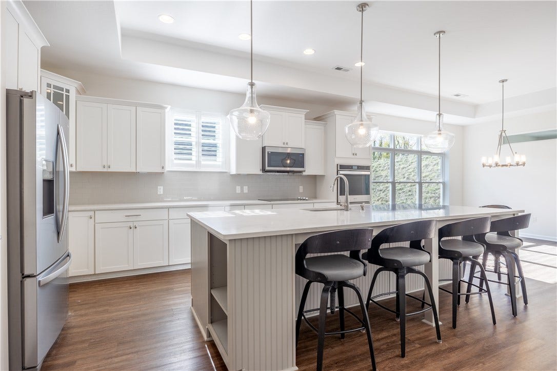 Kitchen from family room area