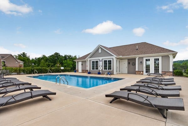 Pool and clubhouse