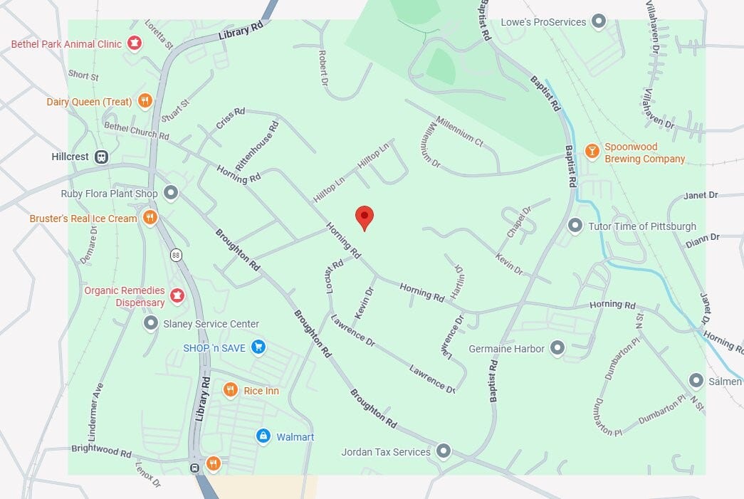 273 Horning Road, Bethel Park, PA 15102