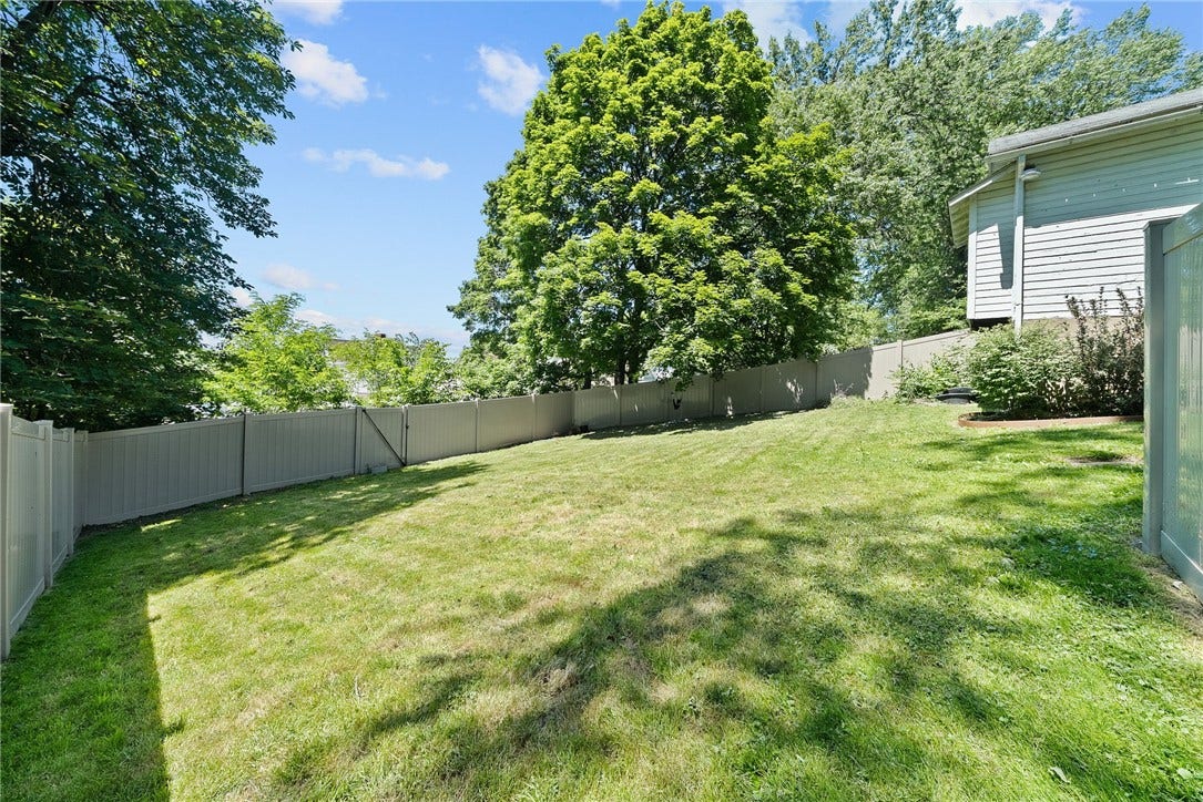 Fenced in Yard
