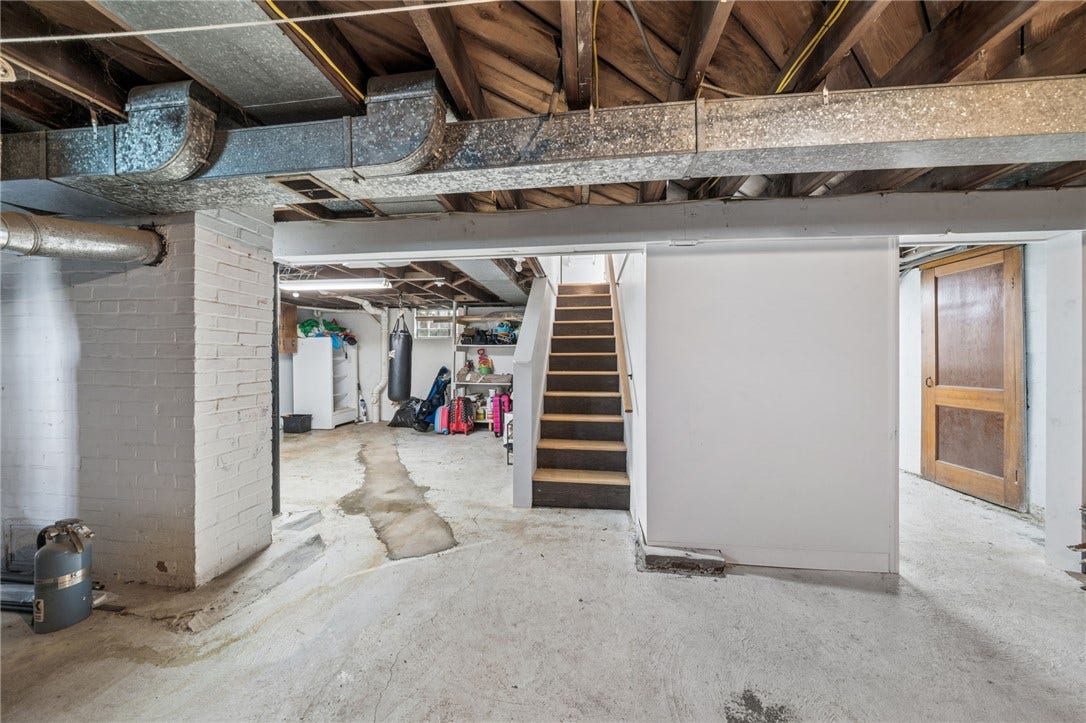 Finishable basement