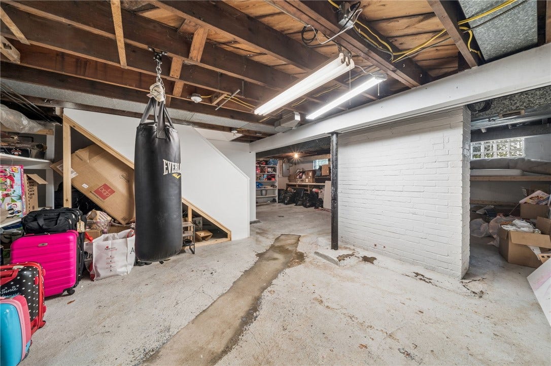 Finishable basement