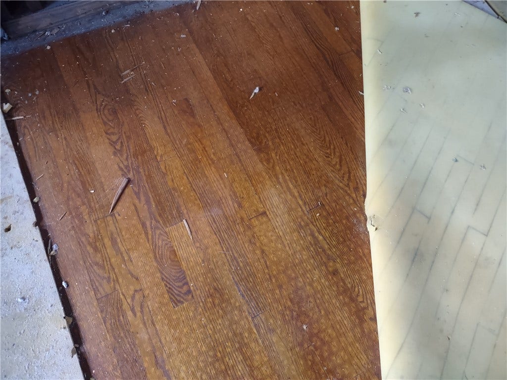 Hardwood floors