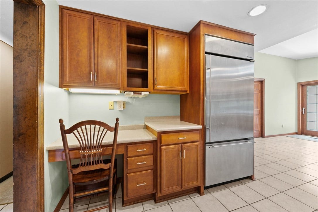 Desk Area in Kitchen