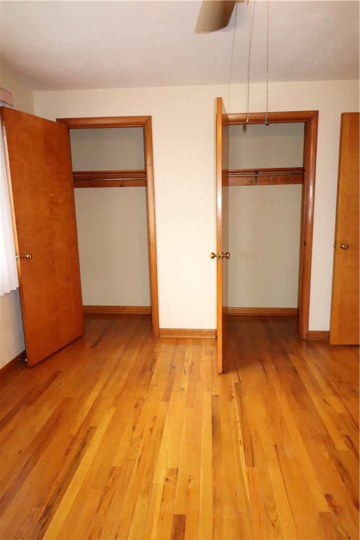 Double closets!