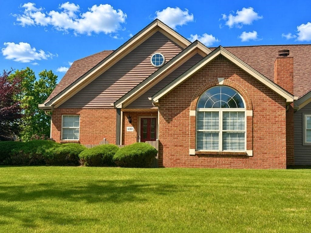 Front of Patio Home