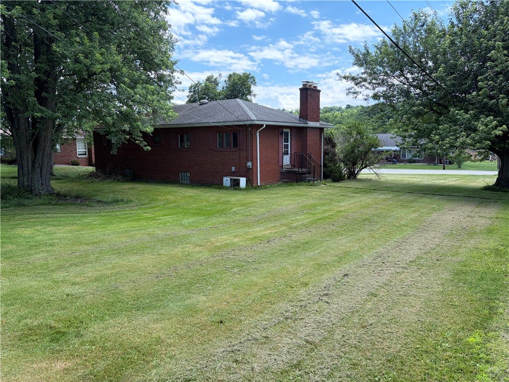Back Yard and Back of the Home