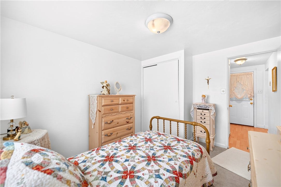 This is the bedroom located on the main floor.