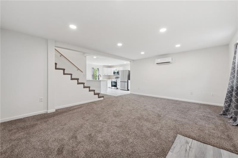 View of living room from entrance.