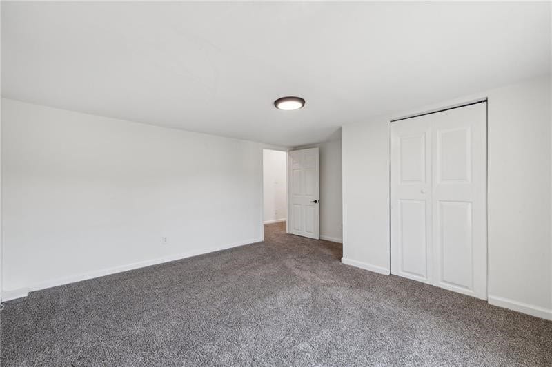 Main bedroom with good sized closet.