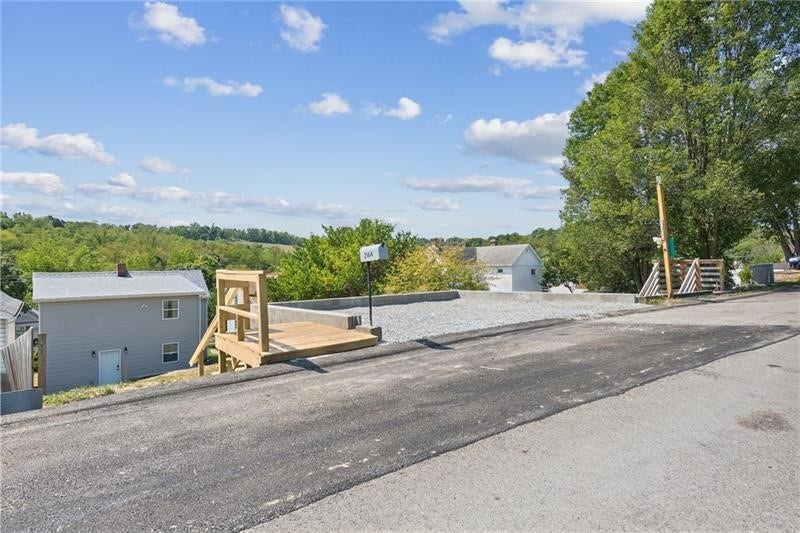 Newer parking pad.