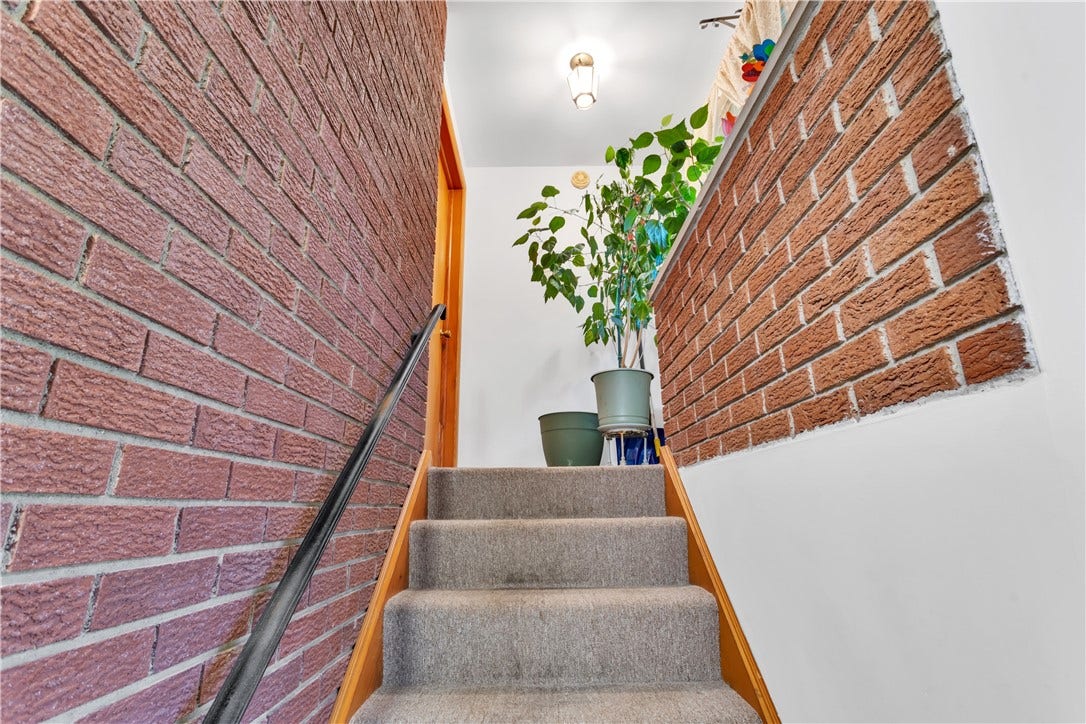Stairs to one apartment