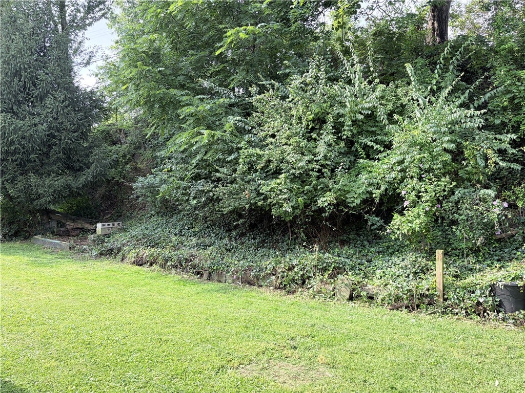 Wooded hillside provides privacy!