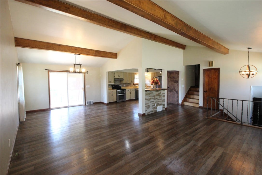 open floor plan