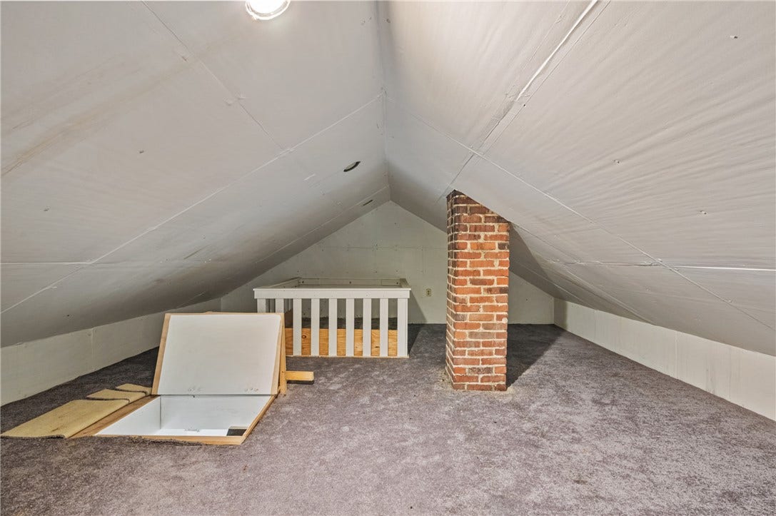 82 E Katherine Ave, Washington, PA 15301 Eagles nest loft. Accessible through Bedroom #2 with a ladder