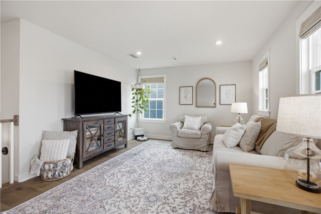 Beautifully designed living space with oversized proportions, abundant natural light, and exceptional versatility.