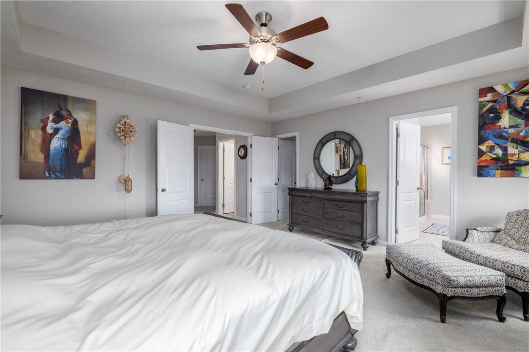 Designed for comfort! Large walk in closet and private ensuite...