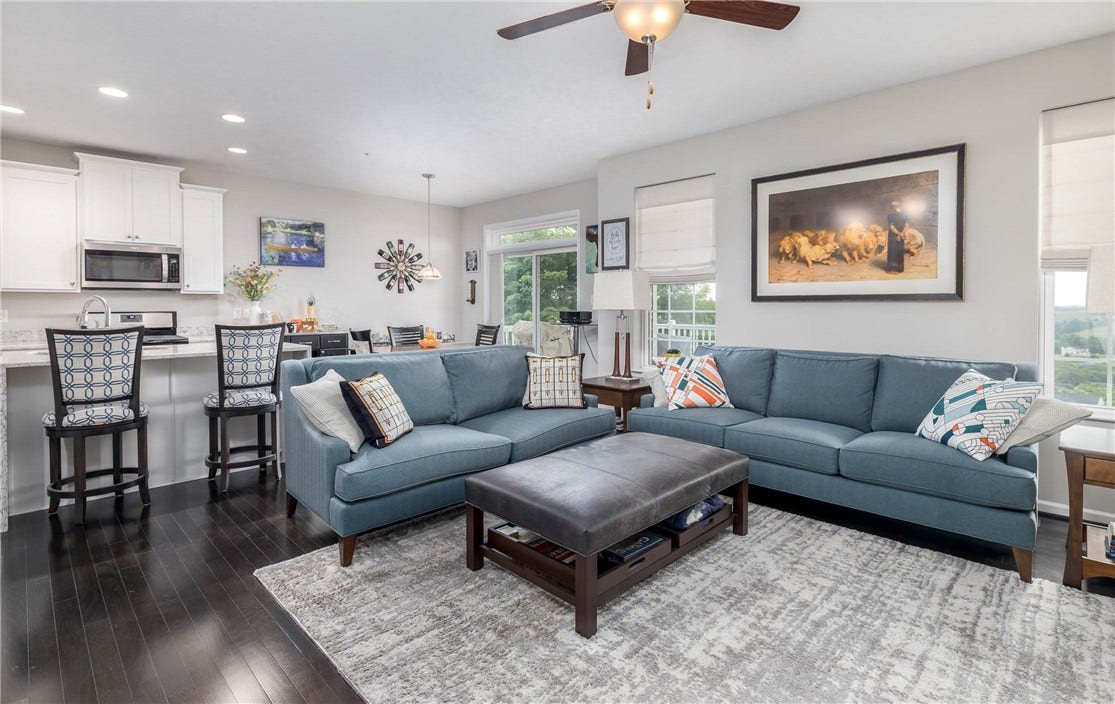 Living Room - The open floor plan is perfect for entertaining or everyday living.