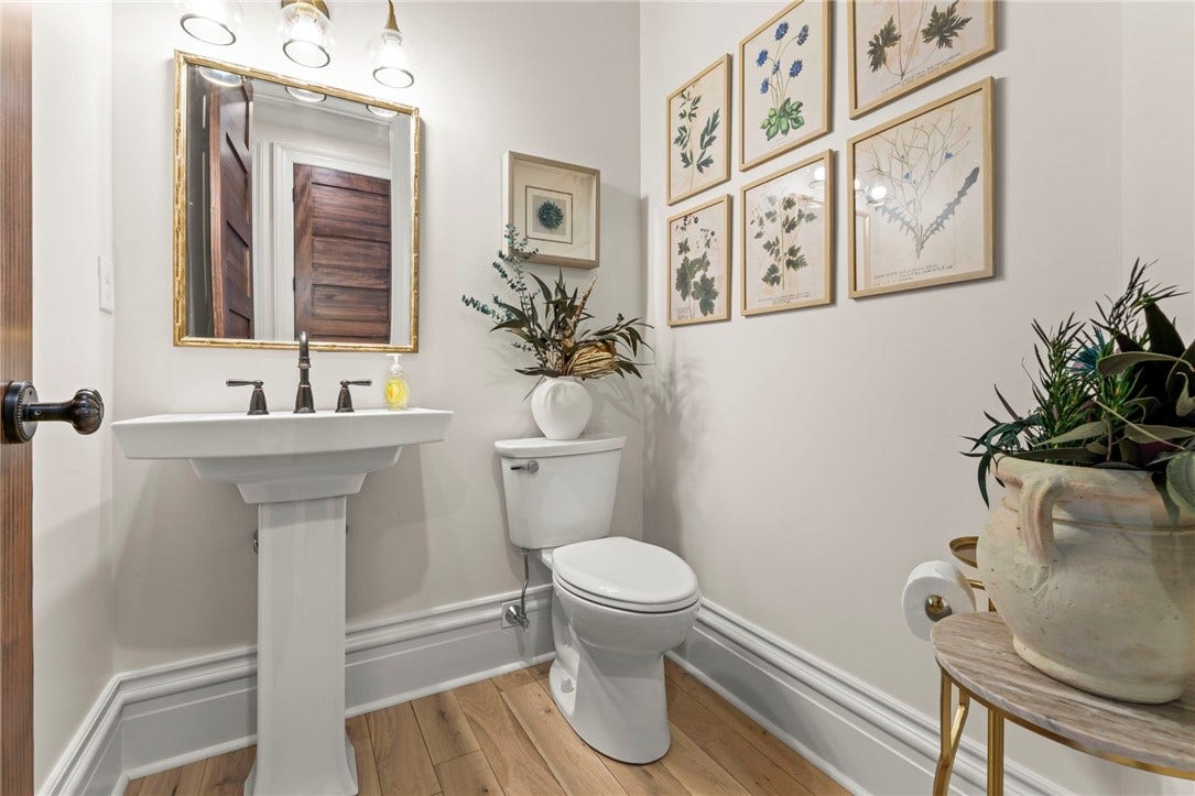 Main Floor Powder Room  100 Fife Farm Lane