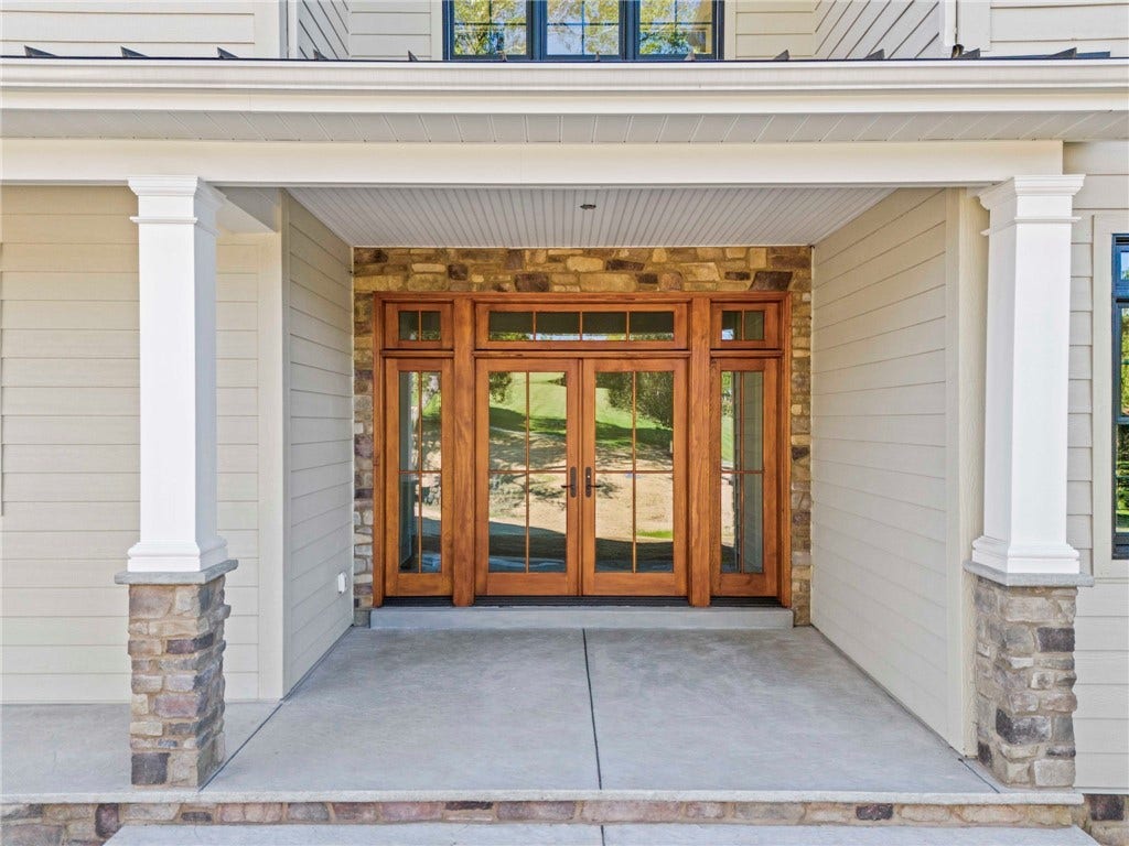 Grand Front Door Entry 100 Fife Farm Lane