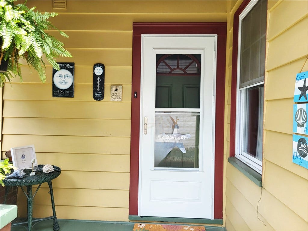 welcome to back door