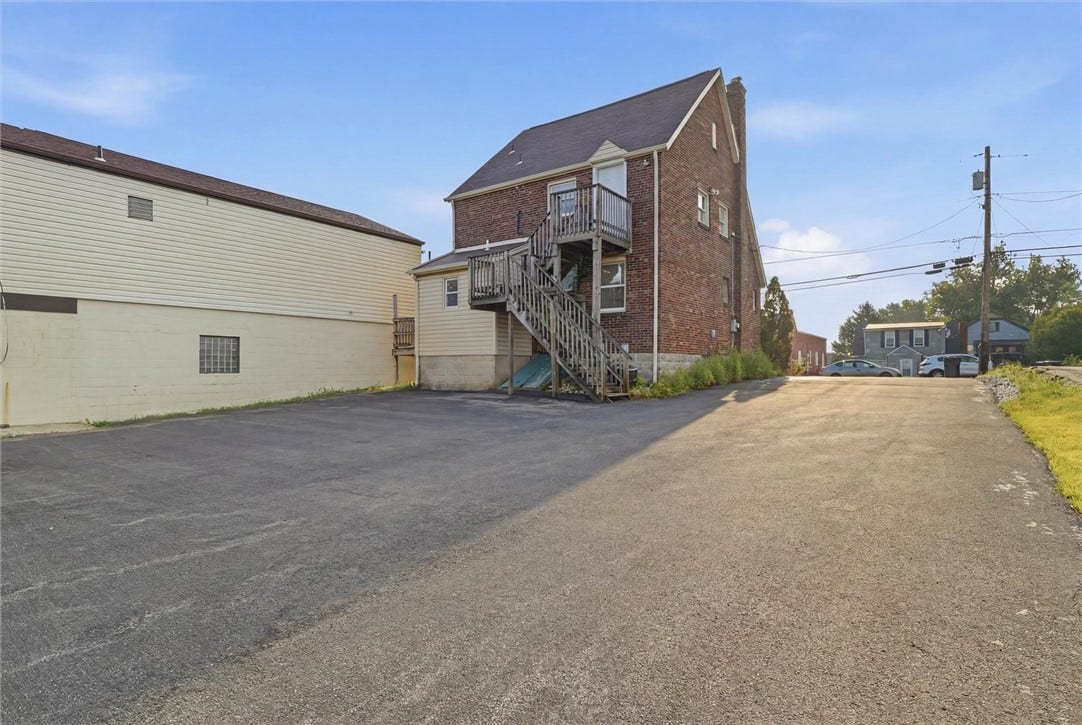 rear w/ parking