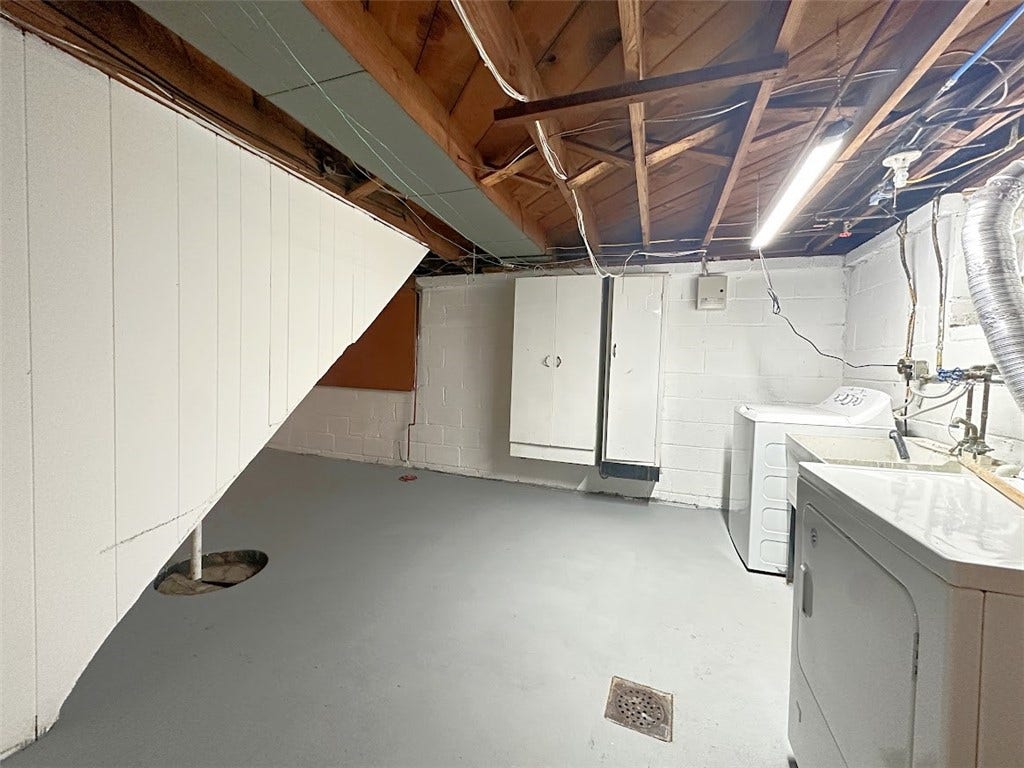 Laundry area