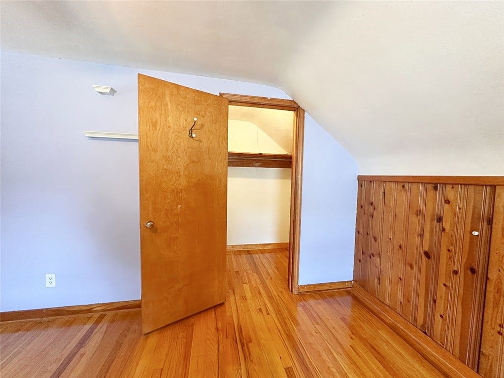 Up stairs bedroom 2 with walk-in closet
