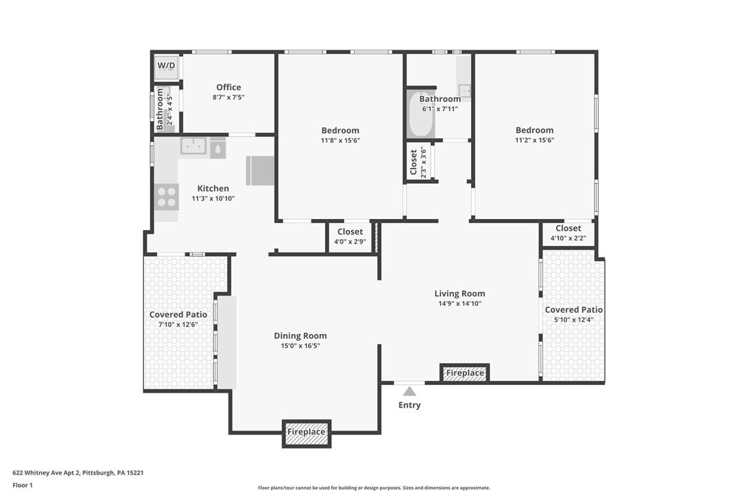 622 Whitney Avenue, #2, Pittsburgh, PA 15221 622 Whitney Avenue, #2, Pittsburgh, PA 15221