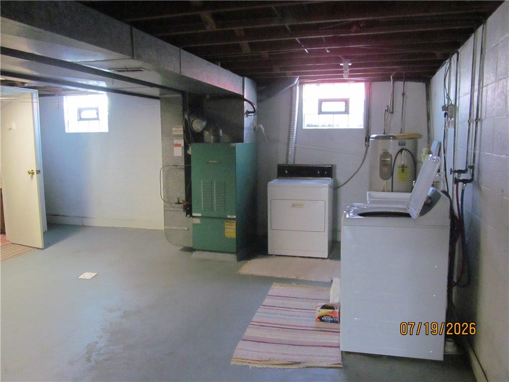 Laundry area