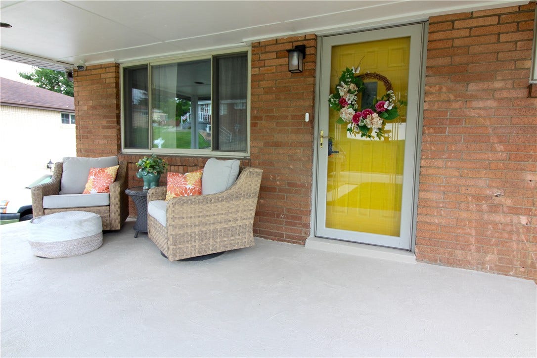 Front covered porch